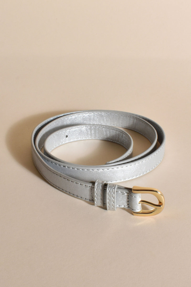 Adorne Metal Buckle Fabric Weave Belt main image 0
