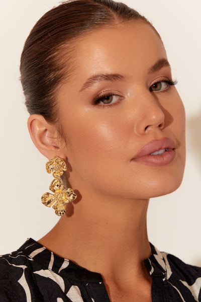 Montrose Drop Earrings - Gold